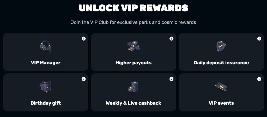 rocketplay vip rewards