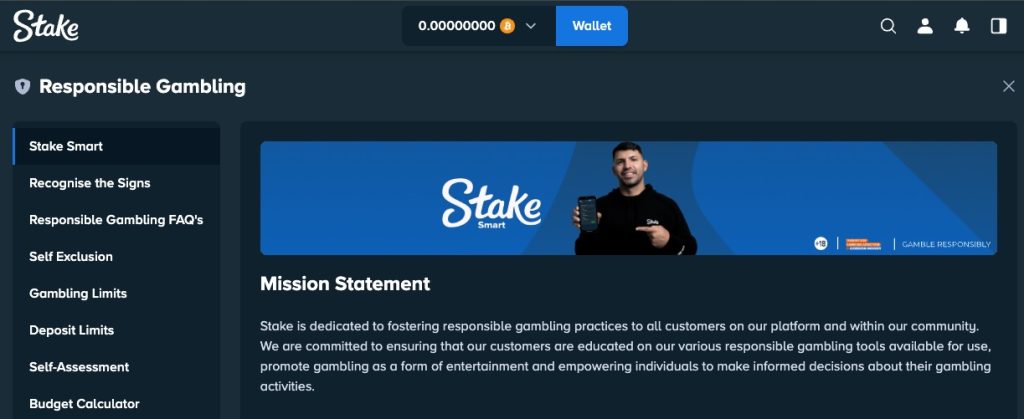stake responsible gambling