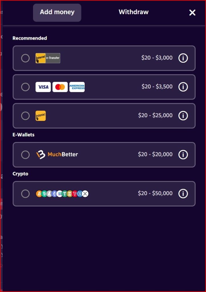 big boost deposit methods