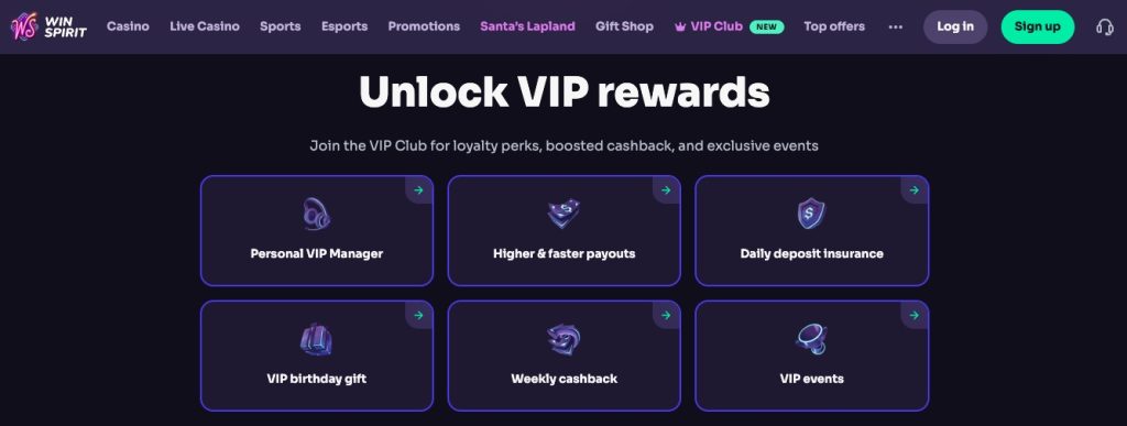 winspirit vip rewards