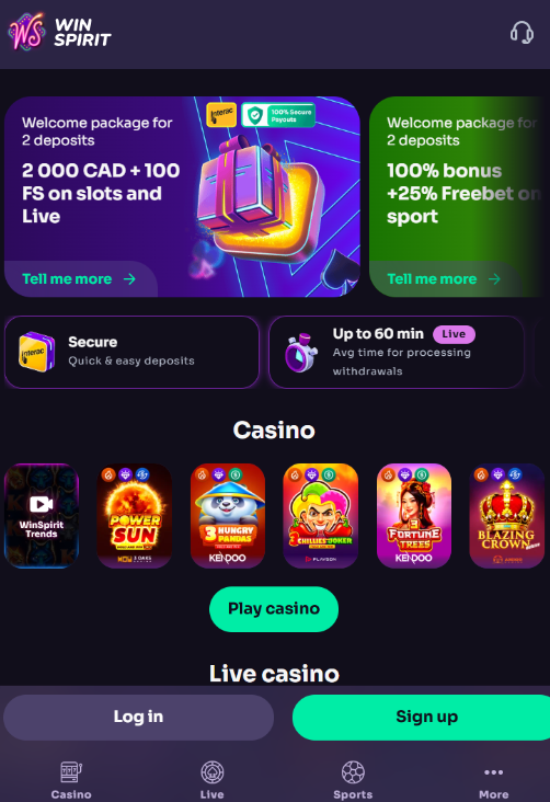 winspirit-welcome-offer